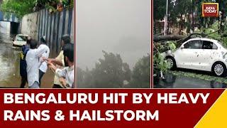 Bengaluru Hit By Heavy Rains & Hailstorm; Heavy Rain To Continue For Next Few Days: IMD