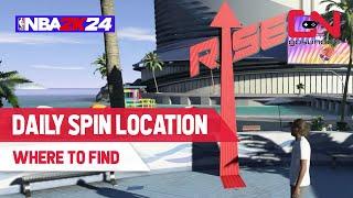 Where to Find Daily Spin Next Gen in NBA 2K24