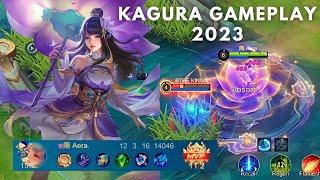 KAGURA GAMEPLAY 2023 | WATER LILY SKIN | MOBILE LEGENDS