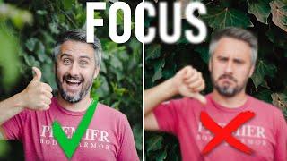 How to Get The Correct Focus WITHOUT AF - Job Shadow