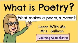 What is Poetry?