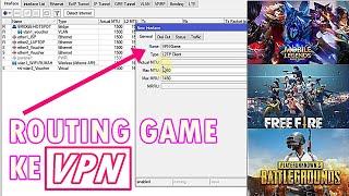 Mengarahkan Trafik Game ke VPN di Mikrotik || Routing Game Failover ke ISP