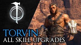 Shadow of War Desolation of Mordor - ALL TORVIN SKILL UPGRADES (Artifacts Locations)