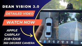 Dean Vision 3.0 | (2+32)GB | QLED | 360 Degree Camera | Octcore | Apple Carplay