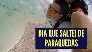 190 - Dia que saltei de Paraquedas com minha esposa - SNJO Aeroclube de João Pessoa - PB