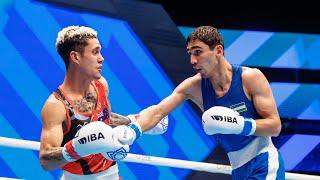 Abdumalik Khalokov (UZB) vs. Charlie Senior (AUS) IBA World Boxing Championships 2023 (57kg)