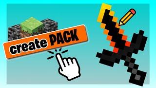 How to make a Texture Pack EASY (2023) - Minecraft Bedrock