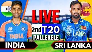 India vs Sri Lanka, 2nd T20 | Live Cricket Match Today | IND vs SL Live Match Today | India Batting