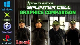 Splinter Cell | Graphics Comparison | ( PC , Xbox , Gamecube , PS2 )