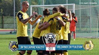 36. voor 2017: JK Sillamäe Kalev - Viljandi JK Tulevik 0:1 (0:0)