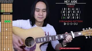 Hey Jude Guitar Cover Acoustic - The Beatles  |Tabs + Chords|