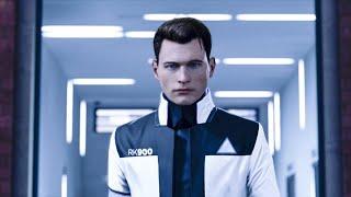 Белый Коннор RK900 пытается остановить революцию Маркуса в Detroit Become Human