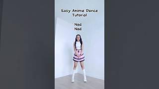 Super Easy Anime Dance Tutorial Follow Along | Loli God UI SHIGURE Part 1 ️ #animedancetutorial