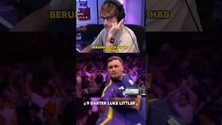 Luke Littler 9 Darter #darts #twitch #live #reaction