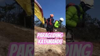 Paragliding In Kathmandu #paragliding #explorenepal #fly #glider #gopro #athlete #trending #shorts