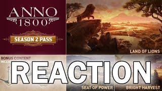 Der SEASON 2 PASS ist endlich da! (ANNO 1800) | Reaktion