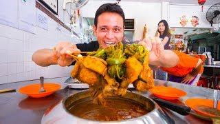 Malaysian Food in Melaka  SPECIAL SATAY + Asam Pedas and Chicken Rice Balls | Malacca, Malaysia!