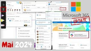 Was ist im Mai für Microsoft 365 zu erwarten? | Mai 2024 Roadmap