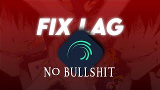 How to fix lag in alight motion//Fix Lag In Alight Motion||Reduce Lag In Alight Motion