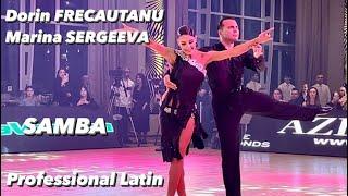 Dorin Frecautanu - Marina Sergeeva | Samba | Azerbaijan Dance Festival 2023 | Professional Latin