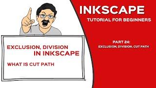 Inkscape tutorial for Beginners | Exclusion and Division