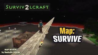 SurvivalCraft 2: map "SURVIVE" reviev & surrvival by @BeStudio Games