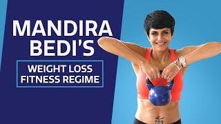 Mandira Bedi lost 22 Kgs | Exercise routine | Lifestyle | Fitness regime |  Weight loss | Pinkvilla