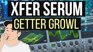 MAKING HARMONIC GROWLS LIKE GETTER IN SERUM TUTORIAL HOW TO