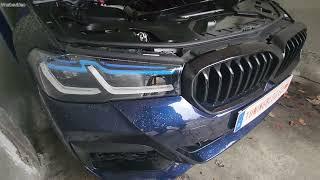 BMW LCI G-Modelle Nieren / Frontziergitter / Kühlergrill wechseln - Anleitung G30 / G31 Facelift!