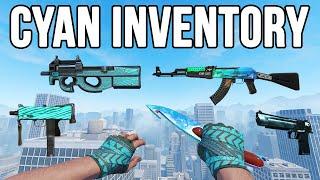 The BEST Cyan Inventory for CS2 (Full Loadout Showcase)