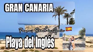 Playa Del Inglés | Beach Resort in Maspalomas | Gran Canaria's most Famous Resort beaches | Spain 