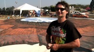 The Making Of Edgar Mueller's 3D Street Painting 'WHERE DO I GO'