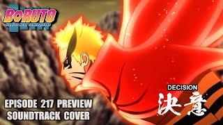 Boruto Episode 217 Preview Soundtrack (Cover) - Decision