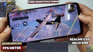 Realme C55 test game PUBG Smooth Extreme Setting