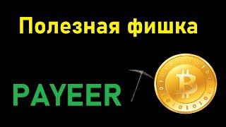 ПОЛЕЗНАЯ ОПЦИЯ ОТ PAYEER! ВО СКОЛЬКО ЛЕТ ВЫ УЗНАЛИ ЭТО?