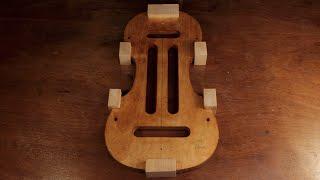 Making the Violin Blocks - 1 Hour Woodworking ASMR - No Talking