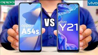 Oppo A54s vs Vivo Y21