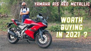 Yamaha R15 V3 Red Metallic Review - Worth Buying In 2021 ?