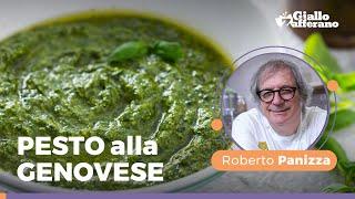 Genoese pesto - The perfect recipe of CHEF Roberto Panizza!