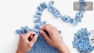 Bernat Alize Blanket EZ Yarn - Musical Montage | BEGINNER | The Crochet Crowd