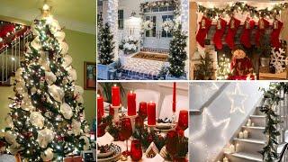 +100 CHRISTMAS DECORATIONS 2025 - CHRISTMAS HOME DECORATION IDEAS 2025 - CHRISTMAS TRENDS 2025 