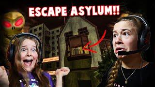 Escaping The Haunted ASYLUM!! **SCARY** | JKREW GAMING