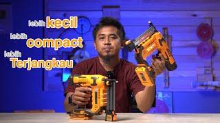 GuANTENG PoLLL!! terbaru paku tembak cordless brad nailer INGCO CBNLI3505 (kayu) CSTLI3805 (tembok)