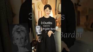 3 Brigitte Bardot Inspired Outfits | Vintage Fashion & Old Hollywood