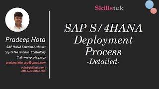 SAP S/4HANA Finance - Video 5 - SAP HANA Deployment Options | Associate Consultant Training
