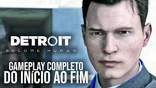 DETROIT BECOME HUMAN - Gameplay COMPLETO, do Início ao Fim! | Dublado e Legendado em Português PT-BR