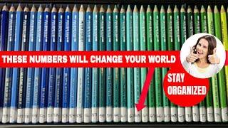 Best Way to Organize your colored pencils diy