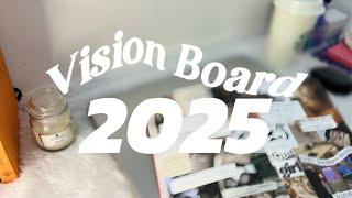 How to Make a VISION BOARD That*Actually* Works for 2025 | Manifest Your Goals: My 2025 Vision Board