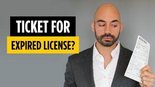 Traffic Ticket for Expired Driver License in Florida?