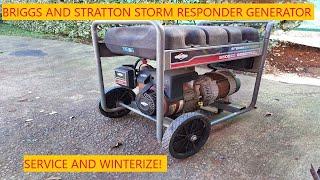 Briggs And Stratton Storm Responder Generator | Service And Winterize!